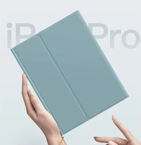 Miniatura 5 de Funda de teclado para iPad Air de 13 pulgadas (M4-2026, M3-2025, M2-2024)/Pro de 12.9 pulgadas (6ª, 5ª, 4ª generación, 3ª generación), funda de Azul