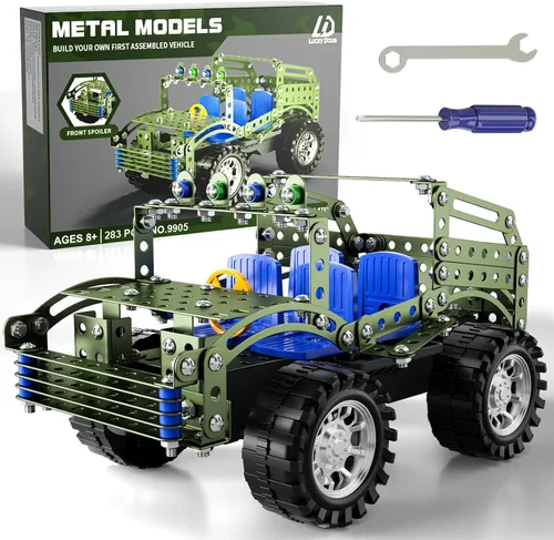 Miniatura 13 de Lucky Doug Juguetes de construcción, modelo de avión – Juguetes de construcción de bricolaje para niños de 8 a 12 años, juguetes de ciencia