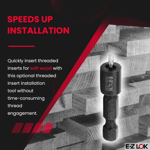 Miniatura 5 de E-Z LOK Herramienta de accionamiento - Opcional - Uso con 329-006, 303-006, 400-M3