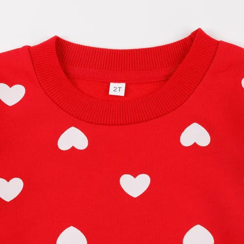 Miniatura 68 de Sudaderas para niñas pequeñas, cuello redondo, sin botones, de manga larga, para invierno, casual, ropa 2T-7T, Dinosaurio