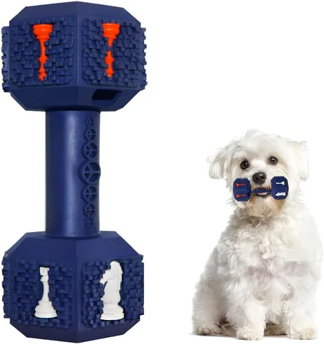 Miniatura 13 de Juguetes masticables para perros para masticadores agresivos, juguete dental no tóxico de grado alimenticio para mascotas, juguetes resistentes e XL