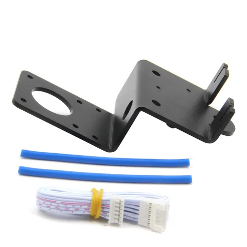 Miniatura 3 de Placa de soporte de extrusora de engranajes dual de accionamiento directo, filamentos flexibles de impresión fácil para impresora 3D Ender-3, Ender