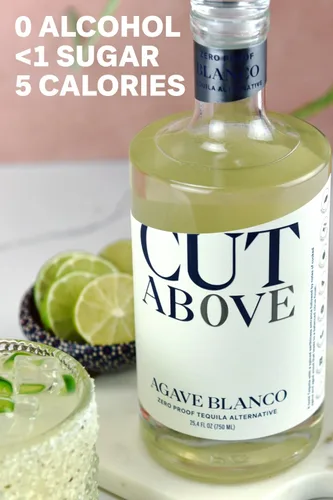 Miniatura 5 de Cut Above Agave Blanco – Alternativa de tequila sin alcohol galardonada para margaritas y cócteles sin alcohol, alcohol sin prueba, 25.4 fl oz