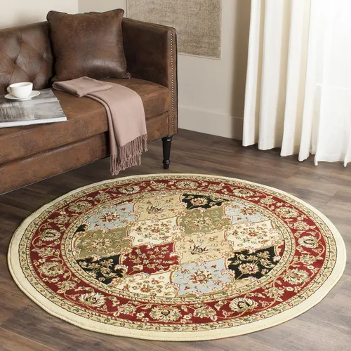 Miniatura 15 de SAFAVIEH Lyndhurst Collection - Alfombra de pasillo, 2 pies 3 pulgadas x 6 pies, multicolor y rojo, diseño oriental tradicional, no desprende pelusa