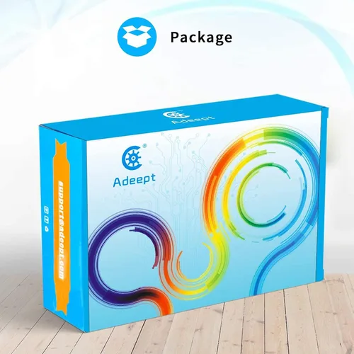 Miniatura 8 de Adeept Kit de inicio actualizado para Raspberry Pi 4 3 B+ B 3B 3B+ 2B, código Python C, 40 proyectos, kit educativo STEM, kit de iniciación integral