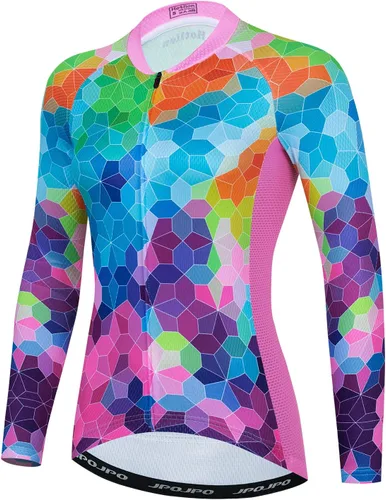 Maillot de ciclismo para mujer, Road & Mountain Ladies Bike Shirt, Bicicletas Tops S-3XL