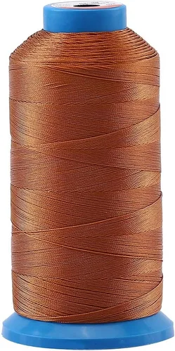 Miniatura 27 de Selric [1500 yardas/recubierto/sin desenredo/22 colores disponibles] Hilos de nailon prensado resistentes #69 T70 tamaño 210D/3 para tapicería