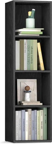 Miniatura 19 de VASAGLE Colección Custos - Estantería, librero de 5 niveles, estante para libros, estante de almacenamiento abierto, 9.4 x 11.9 x 52.8 pulgadas