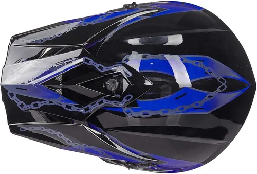 Miniatura 6 de ILM Casco de cara completa para motocicleta, motocross y cuatrimoto para niños y jóvenes, aprobado por el Departamento de Transporte de Estados