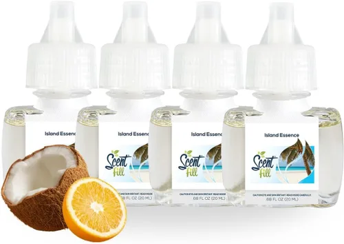 Miniatura 46 de Scent Fill Ambientador enchufable de sidra de manzana, 4 recambios de aceite perfumado