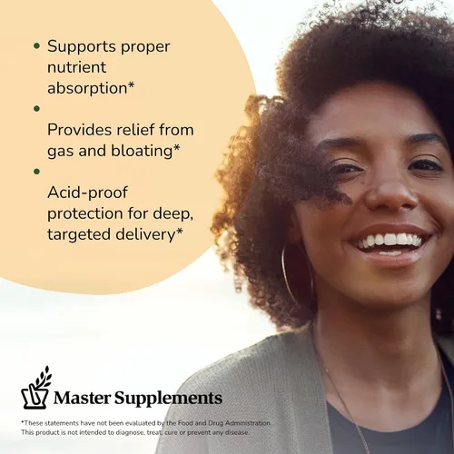Miniatura 4 de Master Supplements TruBifido - 30 cápsulas - Potente probiótico para la salud y la energía del colon - Refuerzo inmunológico, apoya la regularidad