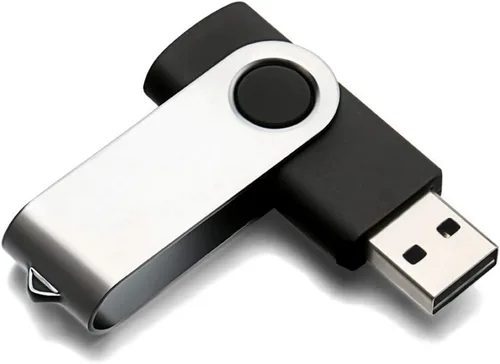 Miniatura 5 de Unidad Flash USB 128GB Paquete de 2, Maspen Unidades Flash USB 2.0 Memoria USB de Alta Velocidad Unidades Zip (Negro, 128 GB)