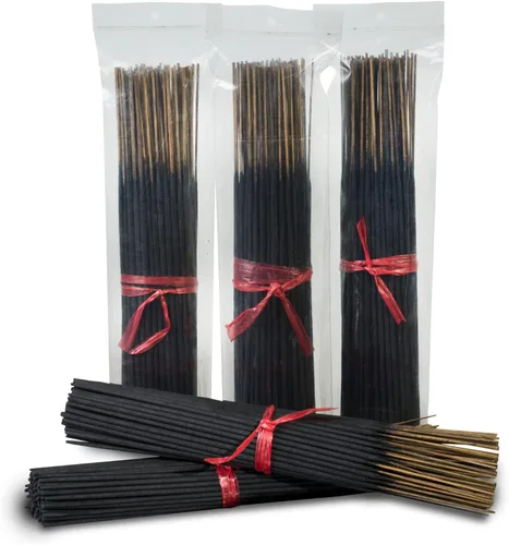 Miniatura 7 de Varitas de incienso Nag Champa de 9 pulgadas. Los palitos de carbón ofrecen una fragancia elegante y duradera. 100 varillas por paquete. Tiempo