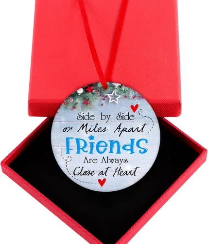 Miniatura 6 de WaaHome Always Remember You are Braver Than You Believe Adornos de Navidad, inspiradores motivacionales de graduación, adornos de Navidad, regalos