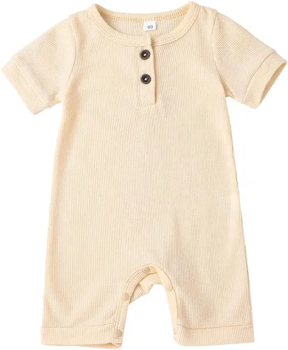 Miniatura 12 de Jumper de algodón y lino sin mangas con volantes para bebé. Ropa de verano.