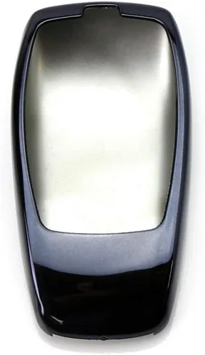 Miniatura 6 de iJDMTOY Funda protectora para llavero de TPU con acabado cromado negro compatible con Mercedes Clase E 2017 en adelante, Clase S 2018 en adelante