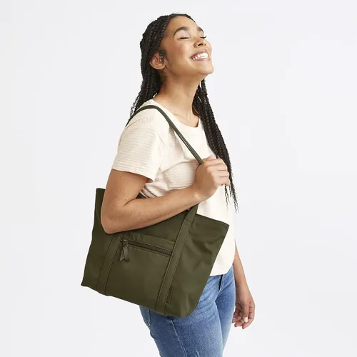 Miniatura 4 de Bolso tote Vera pequeño para mujer, algodón