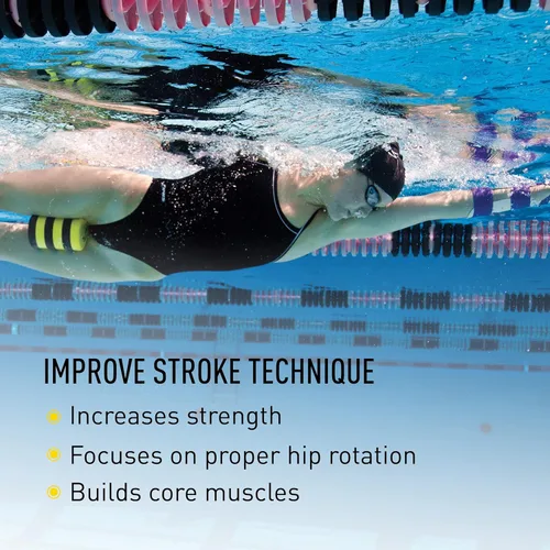 Miniatura 3 de FINIS Boya de espuma para entrenamiento de natación, fortalecedor de fuerza superior del cuerpo, mejora la técnica de golpe, espuma EVA suave