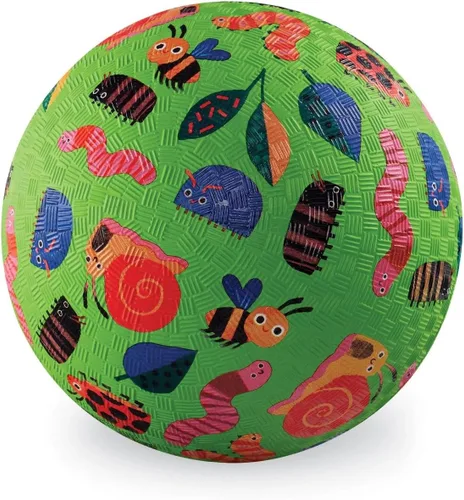 Miniatura 20 de Crocodile Creek Pelota de Patio de Juegos – Pelota de goma duradera para niños de 3 años en adelante – Pelota inflable que rebota para kickball, Pez
