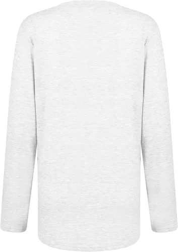 Miniatura 5 de Chaqueta de mezclilla para mujer blusas sueltas de manga larga para mujer