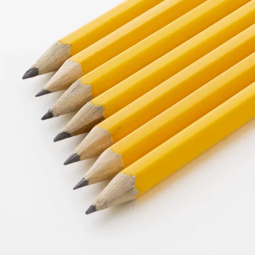 Miniatura 3 de BAZIC PRODUCTS Lápiz preafilado #2 HB, borrador sin látex, lápices amarillos preafilados sin madera, para examen, escuela, oficina (12/paquete), 1