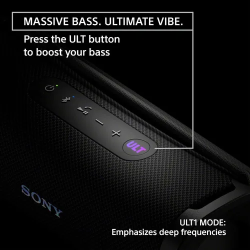 Miniatura 3 de Sony ULT Field 1 - Altavoz Bluetooth portátil impermeable, graves mejorados, batería de 12 horas, clasificación IP67, a prueba de polvo, a prueba