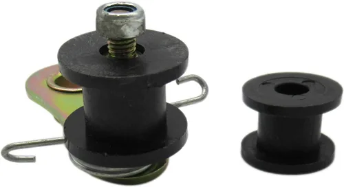 Miniatura 5 de JEM & JULES Tensor de cadena resistente con resorte para 110 cc 125 cc 140 cc Dirt Pit Pro Dirt Bike 4 ruedas negro