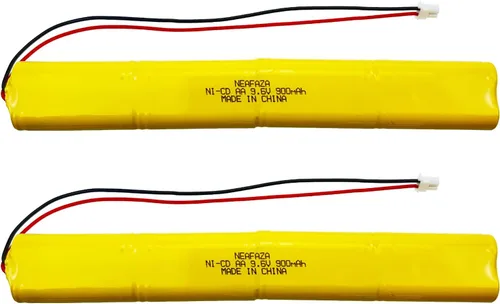 BBAT0043A Ni-Cd 9.6V 900mAh Luz de emergencia Batería compatible con ELBB003 ELB-B003 ELB-B004 ELBB004 OSI OSA228 DANTONA CUSTOM-306-U BBAT0044A