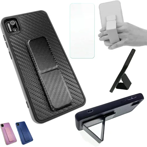 Miniatura 47 de Aroepurt Funda compatible con Gabb Phone 3 Pro Phone Case Stand Cover [Protección gruesa de silicona suave] [Cambio de forma multidireccional 3D]