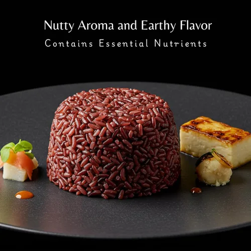 Miniatura 5 de Arroz orgánico de jazmín rojo tailandés, sin gluten, sin conservantes, lote pequeño cultivado en Tailandia, 2 libras