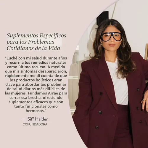 Miniatura 6 de Arrae Tribiotic, probióticos para mujeres, apoyo para el equilibrio del pH vaginal, salud intestinal, inmune y femenina, prebióticos, probióticos