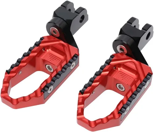Miniatura 14 de MC MOTOPARTS Negro CNC 25mm Alargador de Riser Ajustable para Pedales de Pie Touring Delanteros Compatibles con NC 700 S/X 12-16 NC750X NC750S 16-19