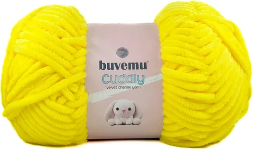 Miniatura 69 de Hilo de felpilla de terciopelo, súper suave y esponjoso, para tejer, hacer manualidades, color amigurumi, duradero para el desprendimiento, 3.53