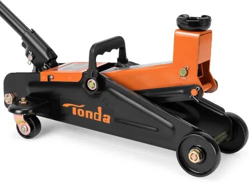 Miniatura 9 de Tonda gato de piso hidráulico, gato portátil para auto, capacidad de 2 toneladas (3,800 lb), azul Capacidad de 3,800 lb 2T azul