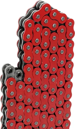 Miniatura 4 de Caltric Cadena de transmisión de junta tórica compatible con Yamaha Raptor 660 Yfm660R Yfm-660R 2001-2005 rojo