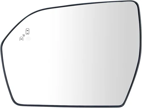 Miniatura 101 de TRQ Cristal de espejo izquierdo compatible con Chevrolet Silverado 1500 GMC Sierra 1500 2019-2021