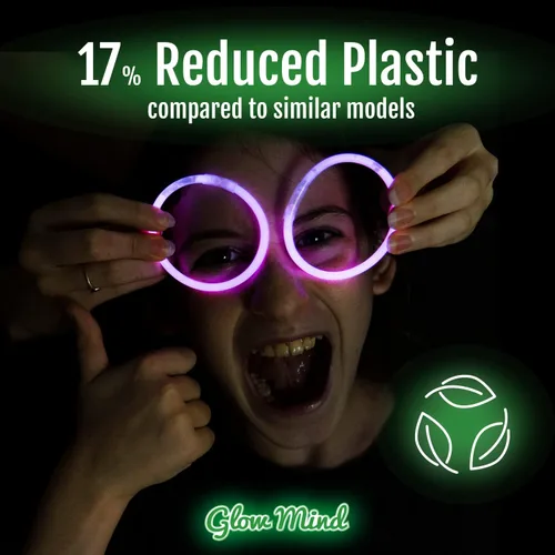 Miniatura 6 de 100 varillas luminosas ultra brillantes, paquete a granel para fiesta - Suministros para fiesta de Halloween que brillan en la oscuridad - Varillas