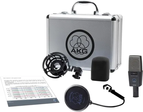 Miniatura 6 de AKG, Pro Audio C214, micrófono condensador, patrón cardioide.