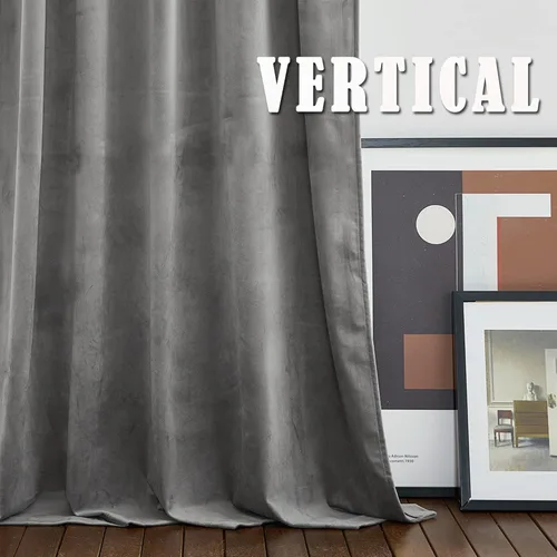 Miniatura 83 de RYB HOME Cortinas opacas de terciopelo para dormitorio, aislamiento térmico, privacidad, luz solar, bloqueo de calor, cortinas lujosas con bolsillo