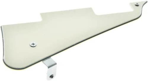 Miniatura 75 de KAISH Golpeador de guitarra Abalone Pearl LP con soporte de acero inoxidable negro y tornillos de montaje de acero para USA Les Paul
