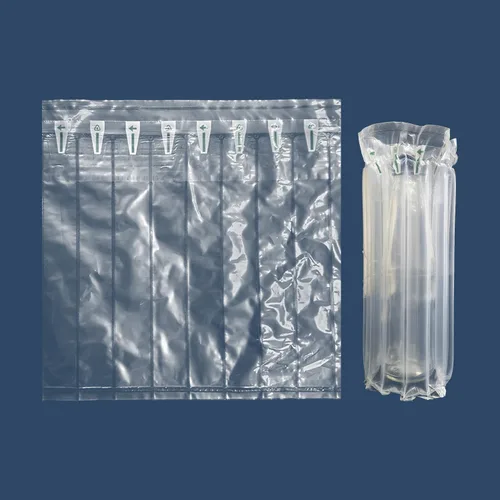 Rollo de envoltura de amortiguación de burbujas, 9 13/16 pulgadas x 164 pies, envoltura inflable de columna de aire para envío resistente, mover