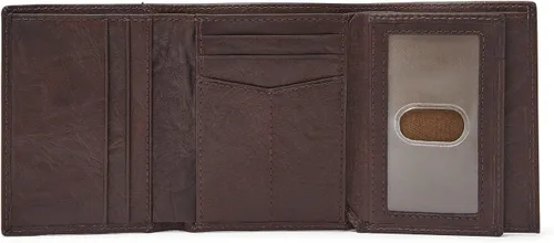 Miniatura 3 de Fossil Neel Cartera triple de capacidad extra ML3869 marrón, Marrón, Trifold