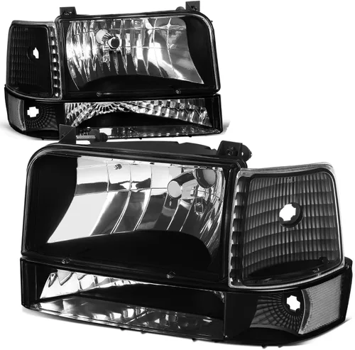 Miniatura 11 de Auto Dynasty Juego de Faros LED DRL 3D y Lámpara de Parachoques Compatible con Ford F-150 F-250 F-350 Bronco 1992-1996, Lado del Conductor