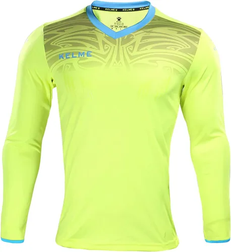 Miniatura 2 de KELME Kit de uniforme de portero de fútbol Camisa acolchada de portero de fútbol para hombre, pantalones cortos y calcetines, tallas para niños