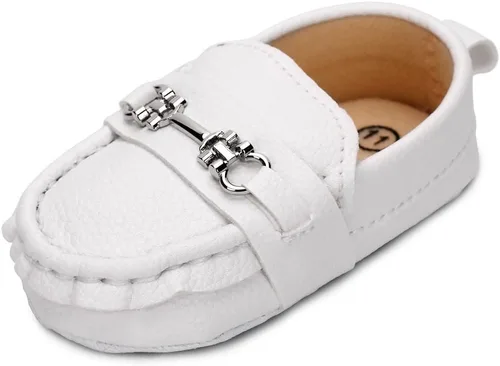 Zapatos para bebés y niñas, mocasines Oxford para recién nacidos, adorables zapatos de cuna para niños pequeños, zapatos de cuna para precaminantes,