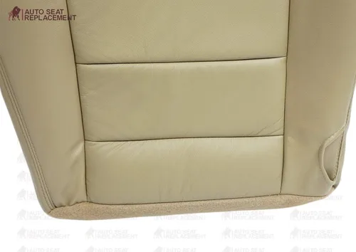 Miniatura 5 de Funda de asiento de cuero sintético de repuesto para Ford F250 F350 Lariat Crew Cab 2003, 2004, 2005, 2006, 2007, color marrón
