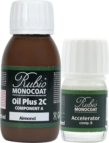 Miniatura 71 de Rubio Monocoat Tinte y acabado para madera de 650 pies cuadrados - Niebla Oil Plus 2C Aceite de linaza de secado rápido, ecológico