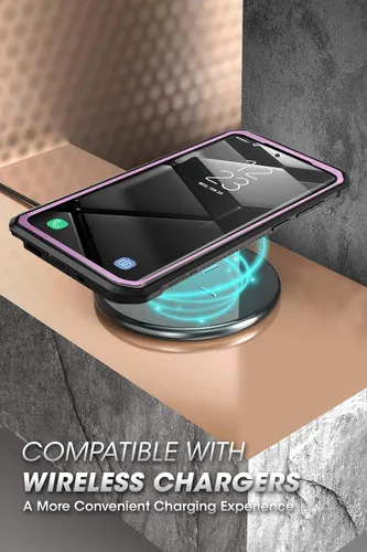 Miniatura 6 de SUPCASE Unicorn Beetle Pro Series - Funda para Samsung Galaxy Note 20 Ultra (versión 2020), funda resistente de cuerpo completo y soporte sin Púrpura