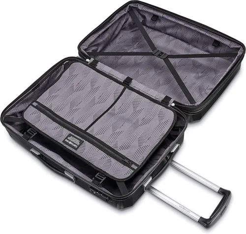Miniatura 3 de Samsonite Winfield 3 DLX Spinner, Negro, Maleta de mano de 20 pulg.