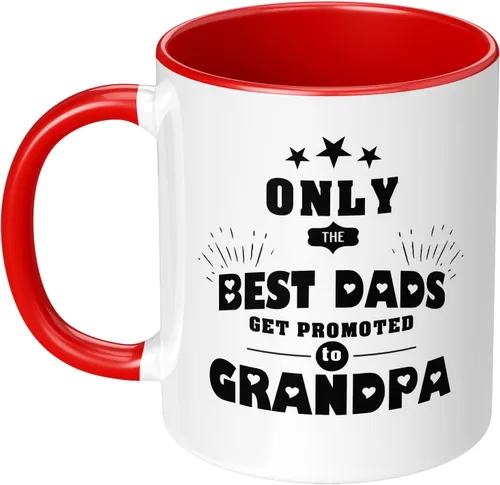Miniatura 9 de Taza de café de cerámica divertida con texto en inglés «Only the Best Moms Get Promoted to Grandone», regalo para el Día de la Madre, lindo regalo